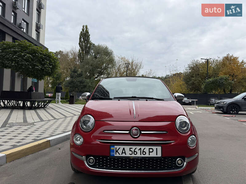 Кабріолет Fiat 500 2021 в Києві