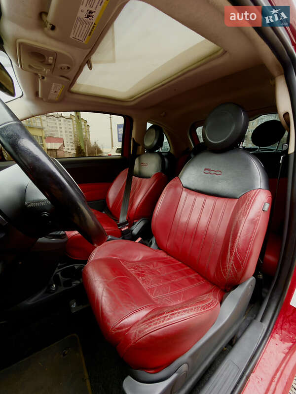 Хетчбек Fiat 500 2012 в Івано-Франківську