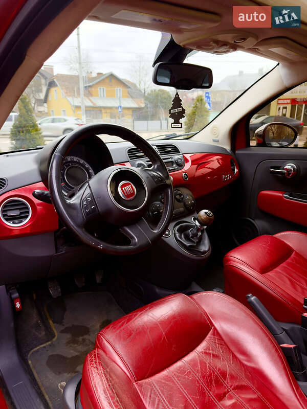 Хетчбек Fiat 500 2012 в Івано-Франківську