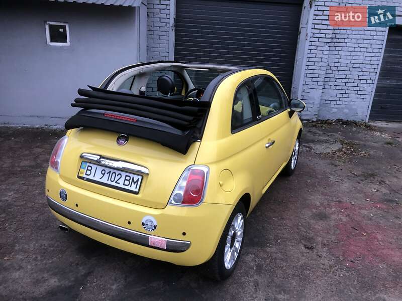 Кабриолет Fiat 500 2012 в Киеве