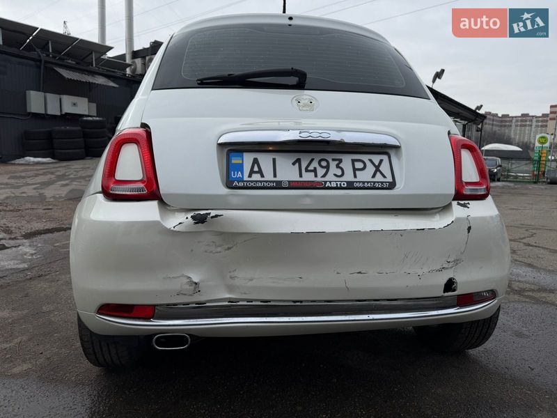 Хэтчбек Fiat 500 2017 в Софиевской Борщаговке