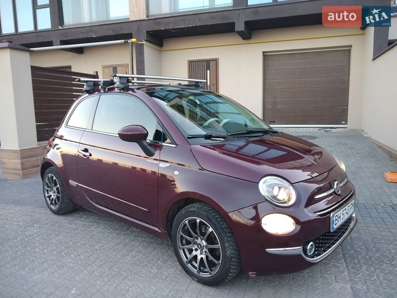 2016 Fiat 500, VIN ZFA3120000J599969:plate — фото 1 (autoria)