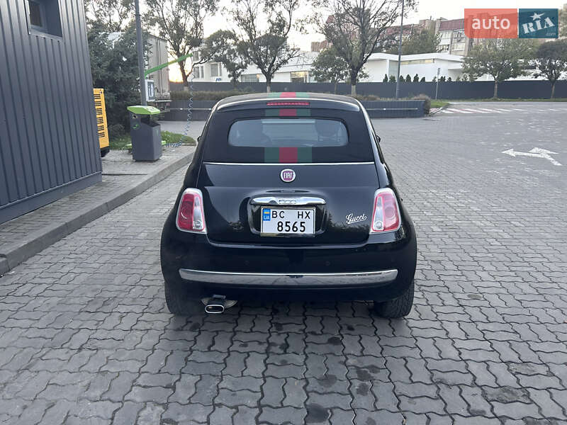 Кабриолет Fiat 500C 2012 в Ивано-Франковске