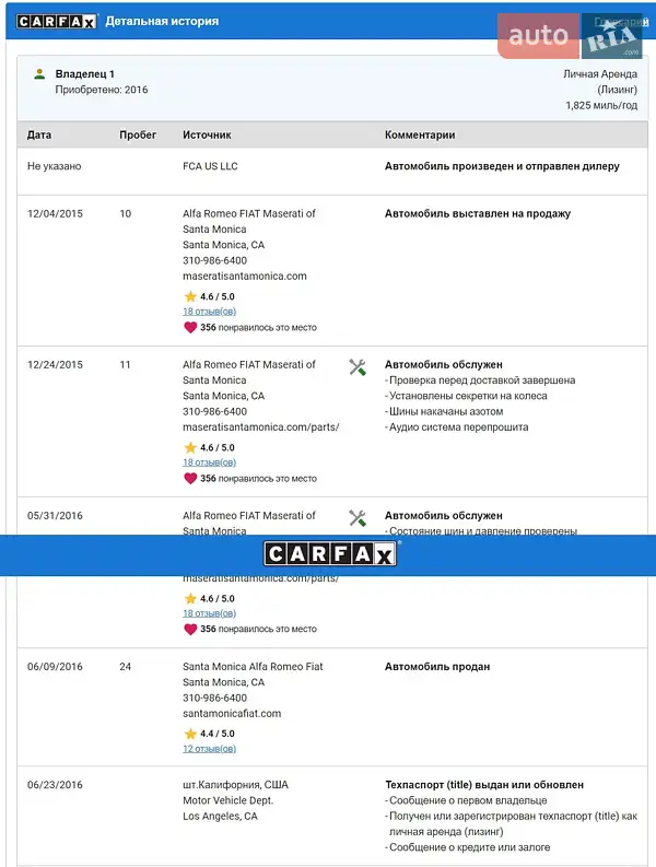 Хетчбек Fiat 500e 2015 в Києві документ