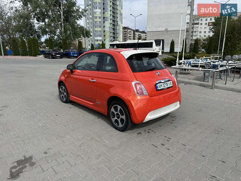 Хетчбек Fiat 500e 2015 в Житомирі фото 7 Хетчбек Fiat 500e 2015 в Житомирі