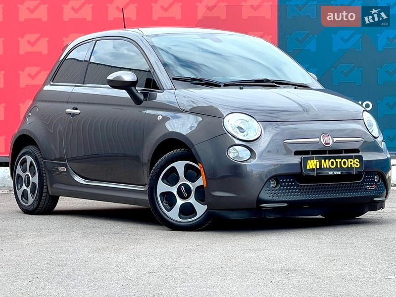 2016 Fiat 500E, VIN 3C3CFFGEXGT229447:plate — фото 1 (autoria)