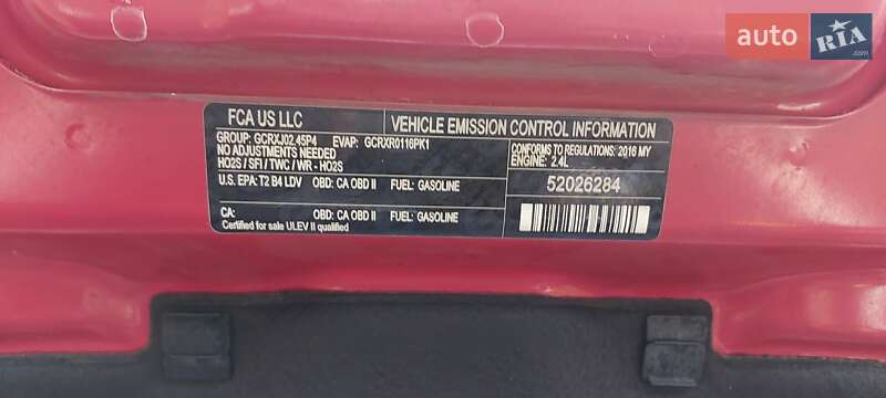 Внедорожник / Кроссовер Fiat 500X 2016 в Дубно