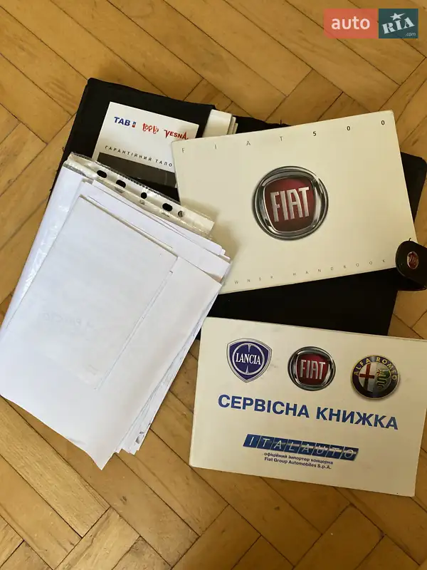 Хэтчбек Fiat Cinquecento 2013 в Львове документ