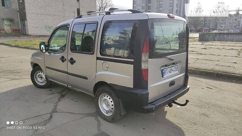 Минивэн Fiat Doblo Panorama 2002 в Черноморске фото 5 Минивэн Fiat Doblo Panorama 2002 в Черноморске