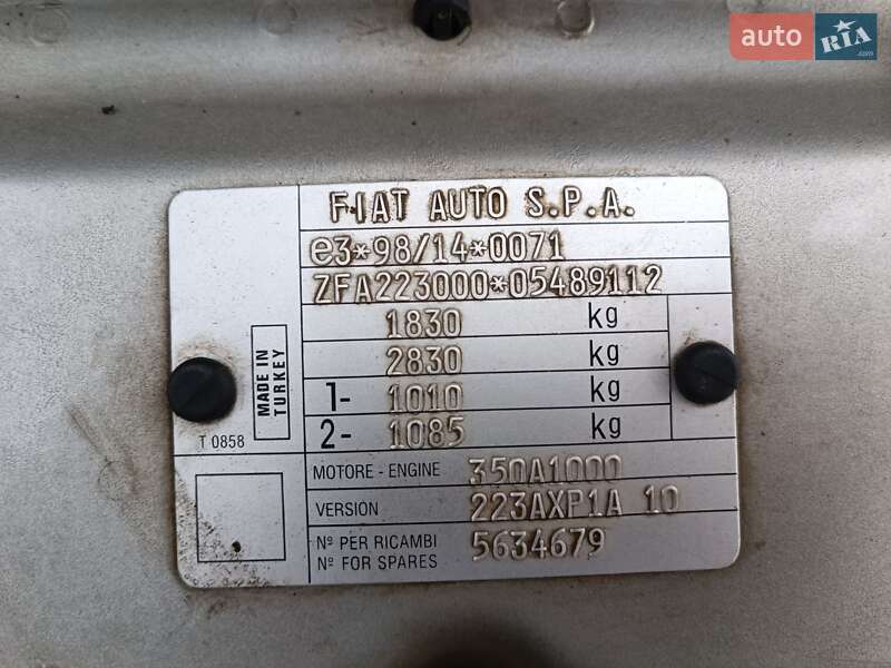 Минивэн Fiat Doblo Panorama 2007 в Рогатине фото 11 Минивэн Fiat Doblo Panorama 2007 в Рогатине