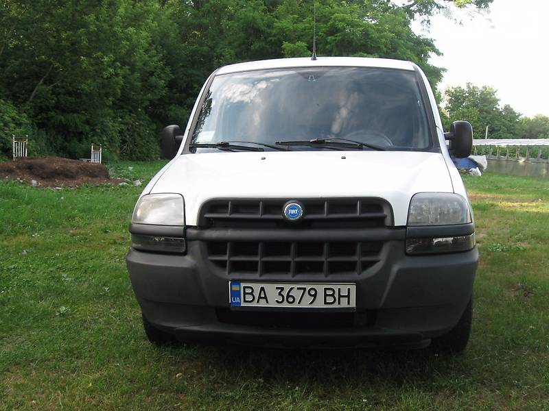 Грузопассажирский фургон Fiat Doblo 2002 в Покровском