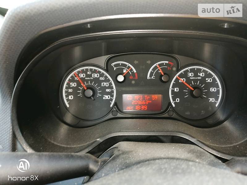 Вантажопасажирський фургон Fiat Doblo 2012 в Береговому