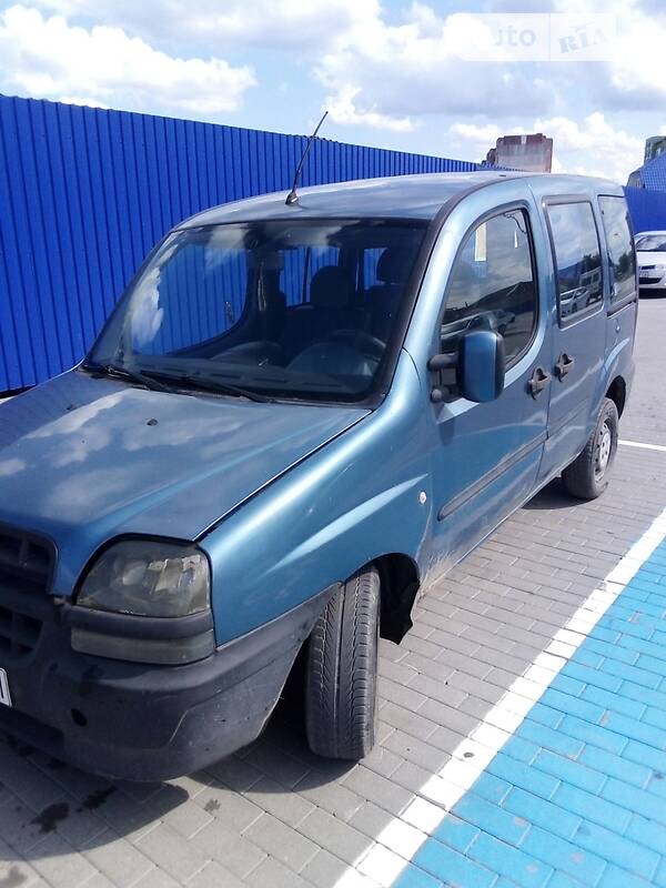 Минивэн Fiat Doblo 2001 в Ивано-Франковске