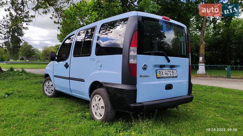 Минивэн Fiat Doblo 2004 в Теофиполе фото 4 Минивэн Fiat Doblo 2004 в Теофиполе