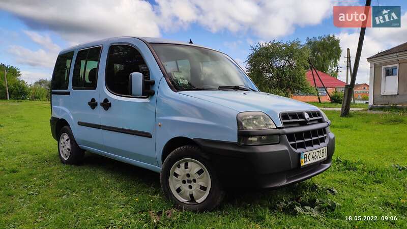 Минивэн Fiat Doblo 2004 в Теофиполе фото 10 Минивэн Fiat Doblo 2004 в Теофиполе