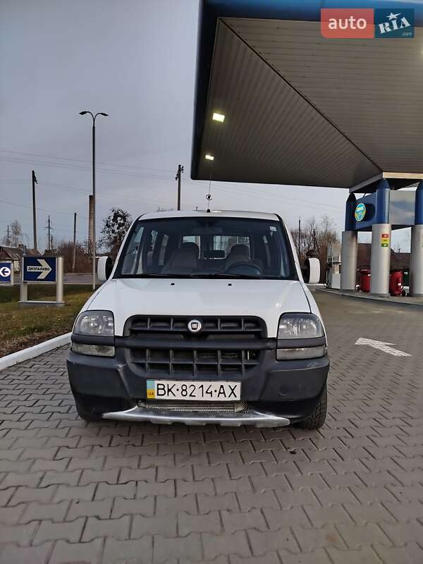 Минивэн Fiat Doblo 2001 в Рокитном фото 2 Минивэн Fiat Doblo 2001 в Рокитном
