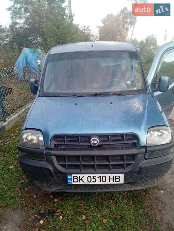 Мінівен Fiat Doblo 2001 в Дубні фото 9 Мінівен Fiat Doblo 2001 в Дубні