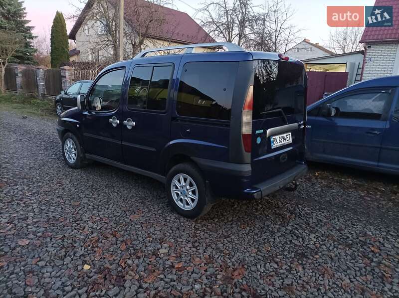 Мінівен Fiat Doblo 2003 в Луцьку фото 4 Мінівен Fiat Doblo 2003 в Луцьку