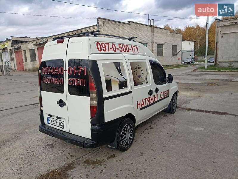 Грузовой фургон Fiat Doblo 2002 в Нетешине фото 5 Грузовой фургон Fiat Doblo 2002 в Нетешине