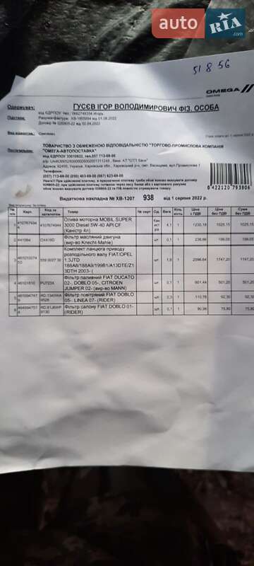 Грузовой фургон Fiat Doblo 2013 в Николаеве фото 12 Грузовой фургон Fiat Doblo 2013 в Николаеве