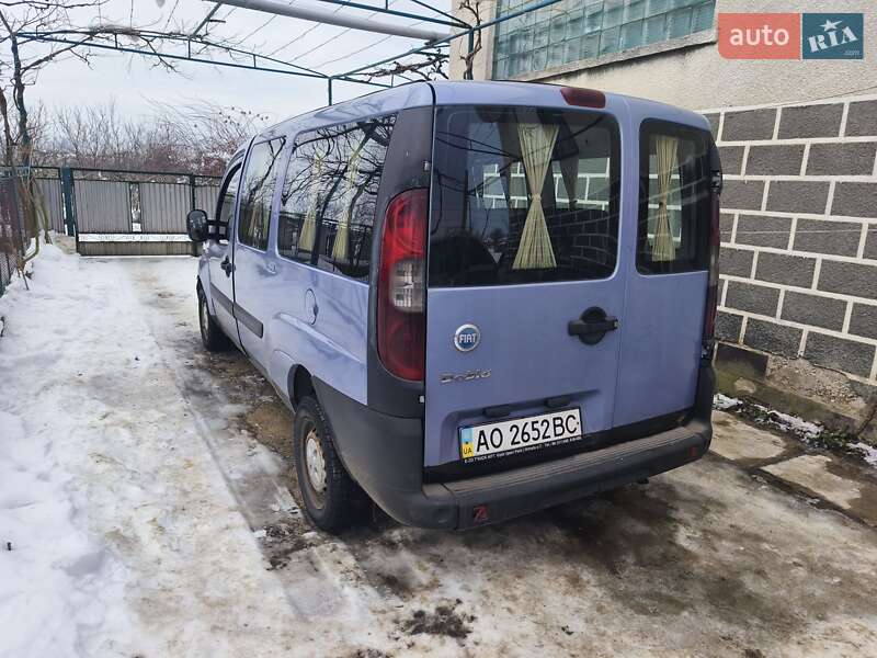 Минивэн Fiat Doblo 2005 в Виноградове фото 4 Минивэн Fiat Doblo 2005 в Виноградове