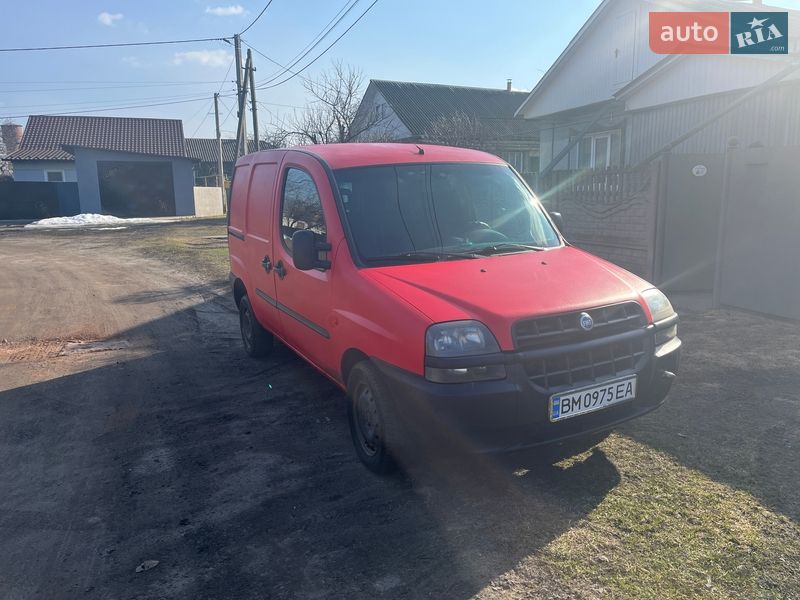 Грузовой фургон Fiat Doblo 2002 в Конотопе фото 2 Грузовой фургон Fiat Doblo 2002 в Конотопе