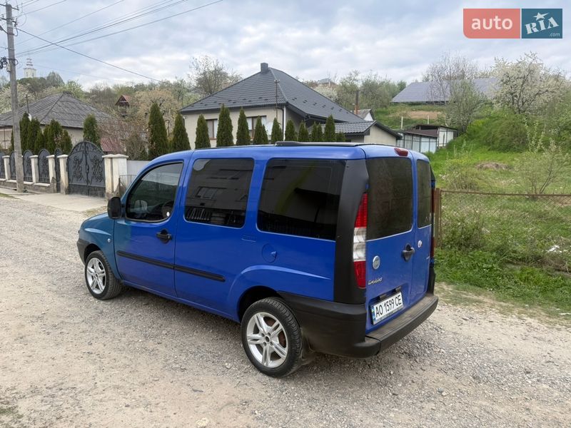 Минивэн Fiat Doblo 2005 в Виноградове фото 4 Минивэн Fiat Doblo 2005 в Виноградове