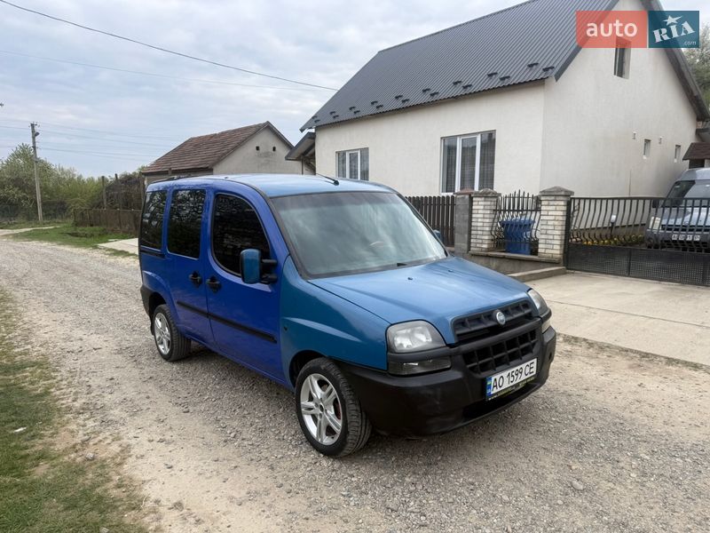 Минивэн Fiat Doblo 2005 в Виноградове фото 12 Минивэн Fiat Doblo 2005 в Виноградове