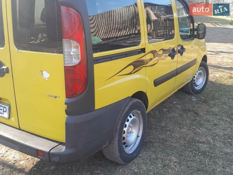 Мінівен Fiat Doblo 2008 в Міжгір'ї фото 9 Мінівен Fiat Doblo 2008 в Міжгір'ї