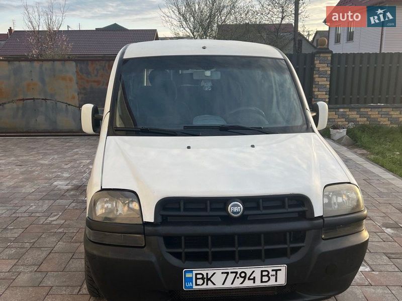 Мінівен Fiat Doblo 2004 в Костопілі фото 3 Мінівен Fiat Doblo 2004 в Костопілі