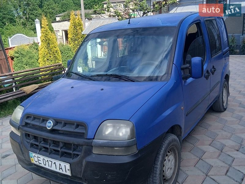 Минивэн Fiat Doblo 2001 в Черновцах