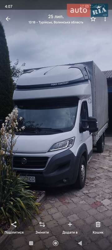 Тентований Fiat Ducato 2015 в 
