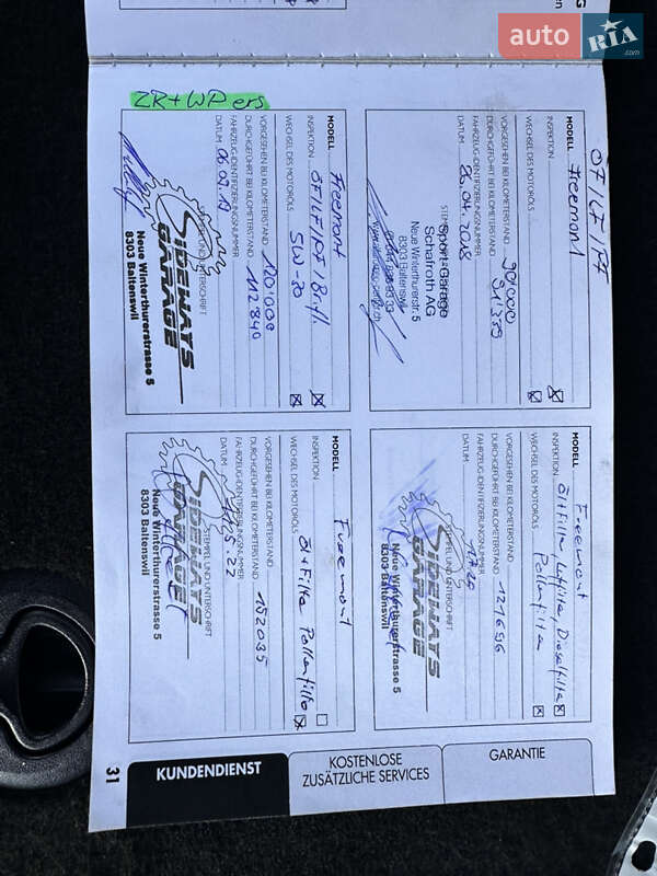 Внедорожник / Кроссовер Fiat Freemont 2014 в Луцке