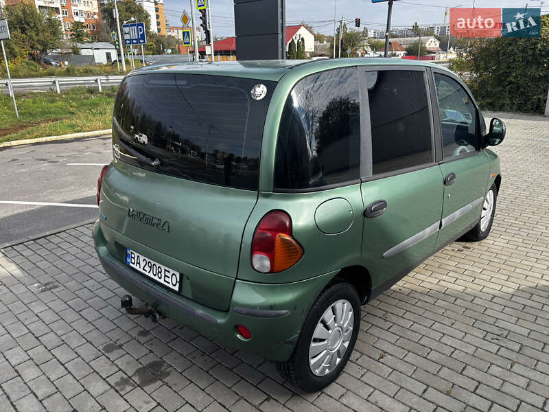 Мікровен Fiat Multipla 1999 в Полтаві фото 10 Мікровен Fiat Multipla 1999 в Полтаві