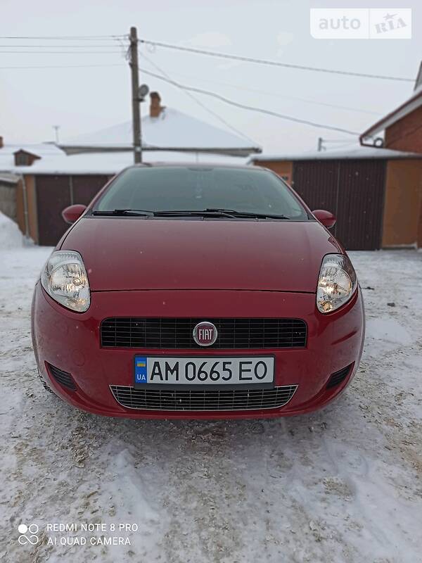 Хэтчбек Fiat Punto 2009 в Бердичеве