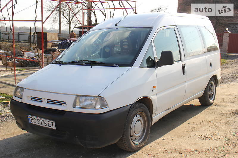 Мінівен Fiat Scudo 1999 в Новому Розділі фото Мінівен Fiat Scudo 1999 в Новому Розділі
