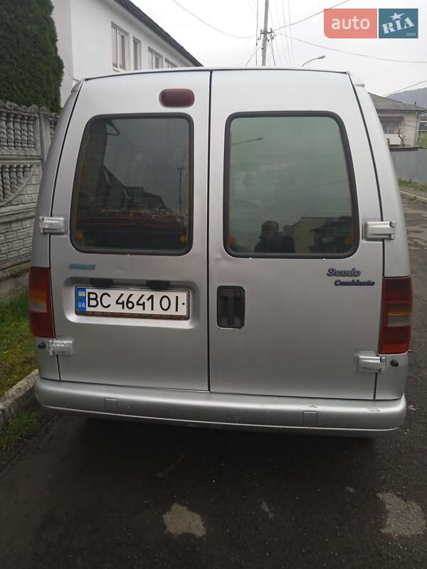 Минивэн Fiat Scudo 2002 в Сколе фото 2 Минивэн Fiat Scudo 2002 в Сколе