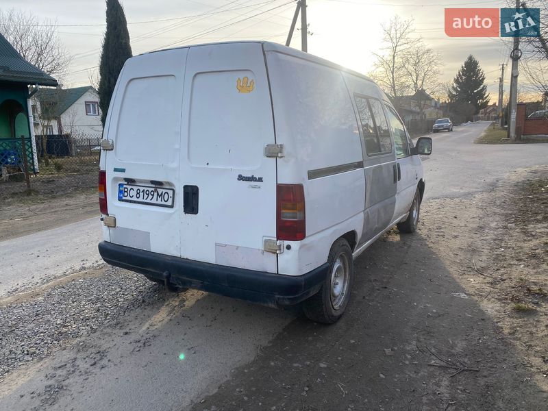 Грузовой фургон Fiat Scudo 2001 в Львове