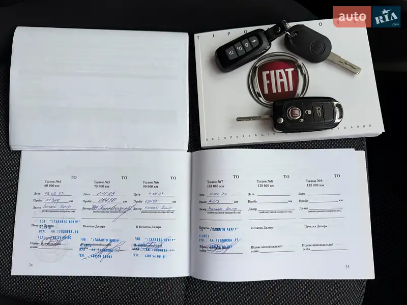 Седан Fiat Tipo 2020 в Києві документ