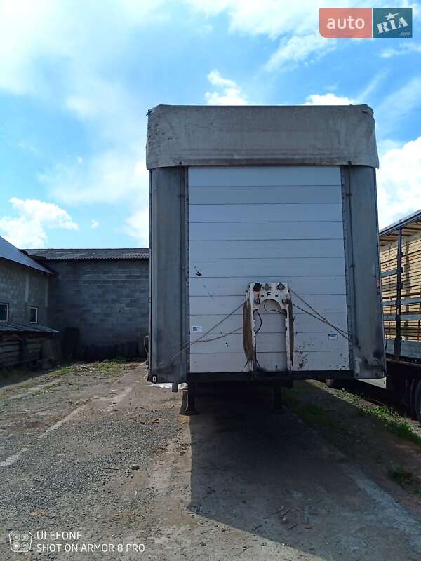 Тентованный борт (штора) - прицеп Fliegl SDS 350 2010 в Тячеве фото 10 Тентованный борт (штора) - прицеп Fliegl SDS 350 2010 в Тячеве