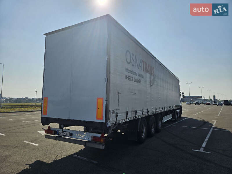 Тентований борт (штора) - напівпричіп Fliegl SDS 350 2008 в Львові фото 3 Тентований борт (штора) - напівпричіп Fliegl SDS 350 2008 в Львові