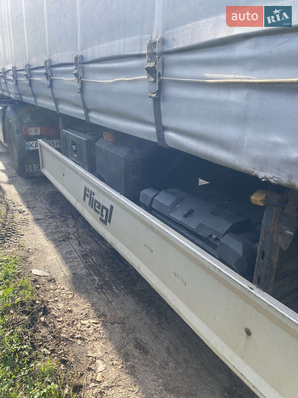 Тентованный борт (штора) - полуприцеп Fliegl SDS 350 2006 в Киеве