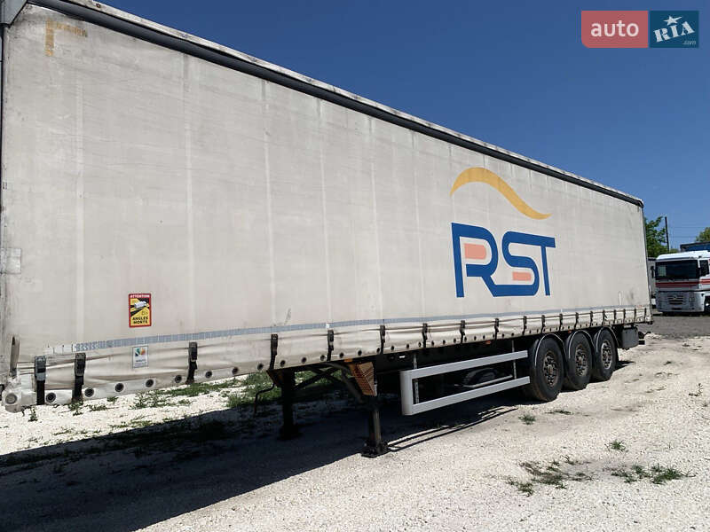 Тентований борт (штора) - напівпричіп Fliegl SDS 2014 в Львові