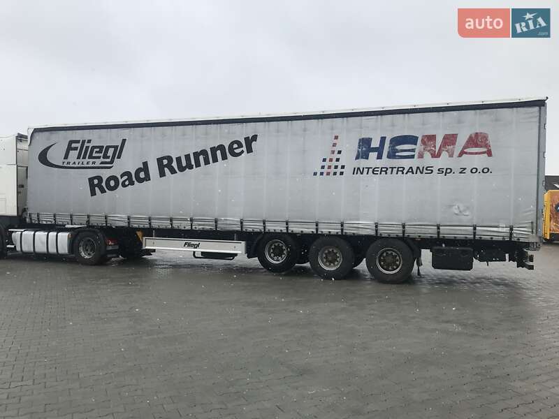 Тентованный борт (штора) - полуприцеп Fliegl SDS 2008 в Львове фото 5 Тентованный борт (штора) - полуприцеп Fliegl SDS 2008 в Львове