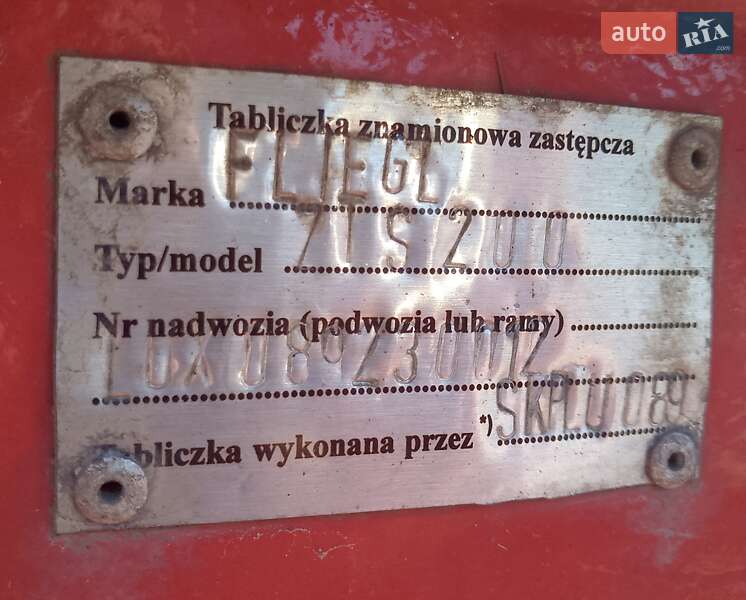 Низкорамная платформа Fliegl ZTS 2010 в Луцке фото 7 Низкорамная платформа Fliegl ZTS 2010 в Луцке