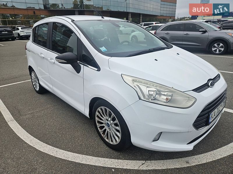 2012 Ford B-MAX, VIN WF0KXXERJKCS24474:plate — zdjęcie 1 (autoria)