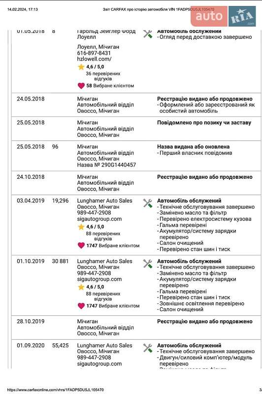 Минивэн Ford C-Max 2018 в Киеве фото 6 Минивэн Ford C-Max 2018 в Киеве