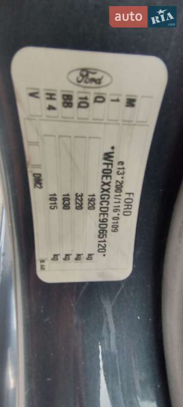 Минивэн Ford C-Max 2009 в Шпитьках