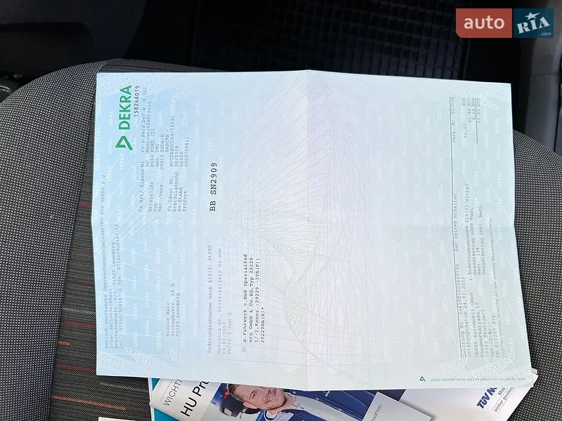 Мінівен Ford C-Max 2008 в Івано-Франківську документ