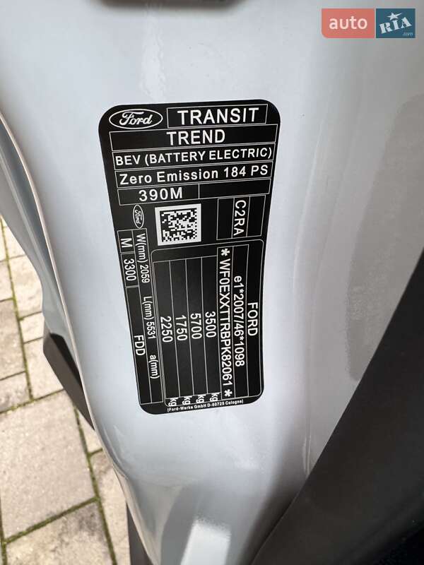 Грузовой фургон Ford E-Transit 2023 в Ровно фото 11 Грузовой фургон Ford E-Transit 2023 в Ровно
